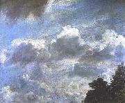John Constable, Cloud Study, Hampstead; Tree at Right, Royal Academy of Arts, London